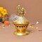 Brass Incense Dhoop Burner Aroma for Prayer Puja Meditation Spiritual Events Dhoopam for Havan Rituals Dhooni - Diwali Decoration Loban Dhoop Dani for Temple Home Prayer Room (6.2x3 Inches)